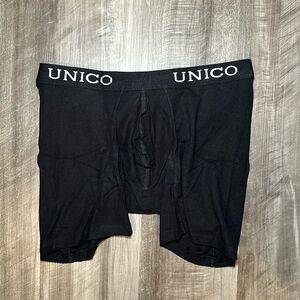 Unico Ribbed Boxer Brief - Large